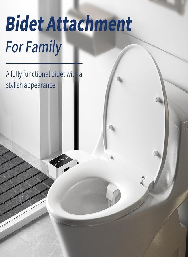SAMSICHI Bidet Attachment for Toilet, Retractable Self Cleaning Cold Water Bidets for Existing Toilets, Bidet Toilet Seat Attachment with Pressure Controls, Bidet Attachment for Frontal & Rear Wash - Image 5