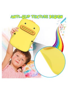 KASTWAVE KASTWAVE LCD Writing Tablet 10 Inch Kids Drawing Pad, Colorful Screen Doodle Board for Toddlers, Traveling Gift Toys for 3..7 Year Old Boys Girls Preschool Birthday Gift Age 3..7 (Yellow)  - Image 5