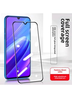 Generic For Oppo Tempered Film Full Screen A96 Mobile Phone Film A93 High Aluminum A11x Large Arc Glass Screen Protective Film Wholesale-Color:Black [High Aluminum Super Arc]]-Dimensions:I/realme 5/5I/6i/5S/c3/c3i  - Image 1