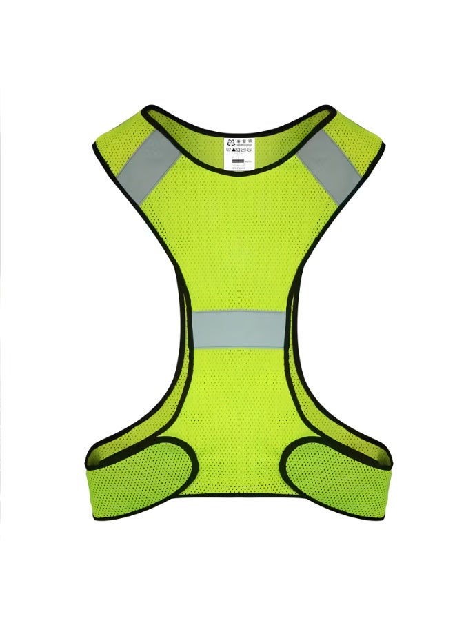 HASSM Men's High-Light Reflective Running Vest - Image 1