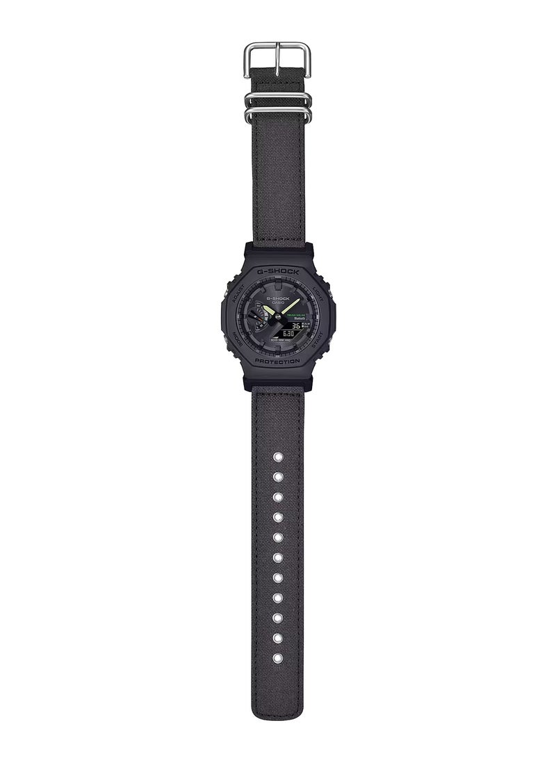 G-SHOCK - Analog+Digital Solar Nylon Strap Watch GA-B2100CT-1A5 - Image 1
