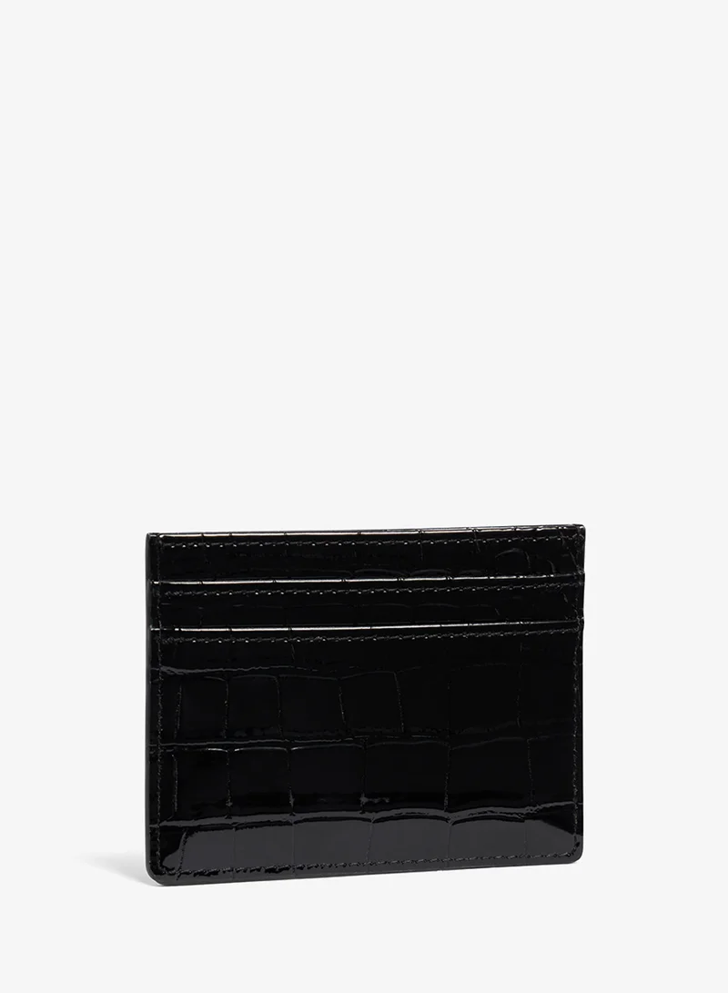 Ted Baker Croc Effect Card Holder