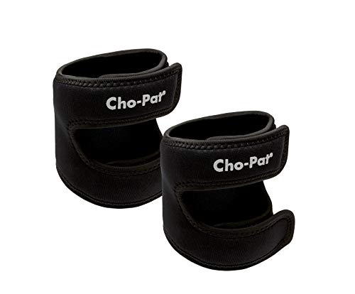 Cho-Pat Dual Action Double-Layer Adjustable Knee Strap, Pain Relief for Chondromalacia, Osgood Schlatter’s, Tendonitis, and Meniscus Tears, Large, 1 Pair - Image 1