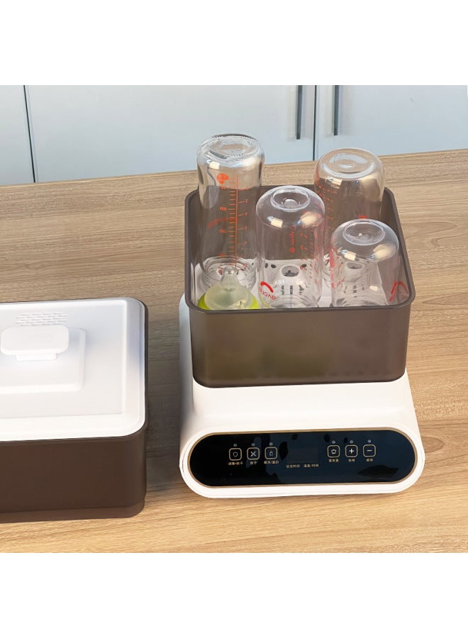 Rhythm Baby Bottle Sterilizer With Drying Two-in-one Steam Sterilization Baby Warm Milk Warmer Sterilization Cabinet Small - Image 4