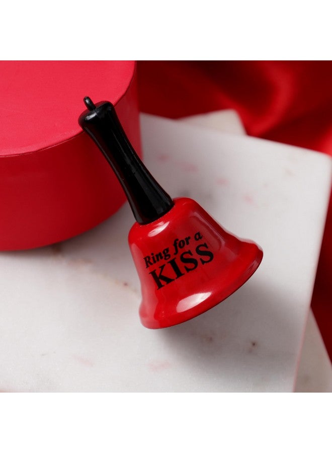 Oye Happy Oye Happy Ring for a Kiss Bell - Fun & Romantic Gift for Valentine’s, Anniversaries & Date Nights  - Image 4