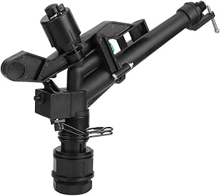 CHICIRIS Lawn Sprinkler - 1.5in to 1in DN25 Female Thread Adjustable 360 Degree Rotating Rocking Arm Sprinkler Farm - Image 1