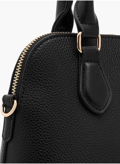 Flora Bella By Shoexpress Women Textured Tote Bag with Detachable Strap and Coin Purse  - Image 5