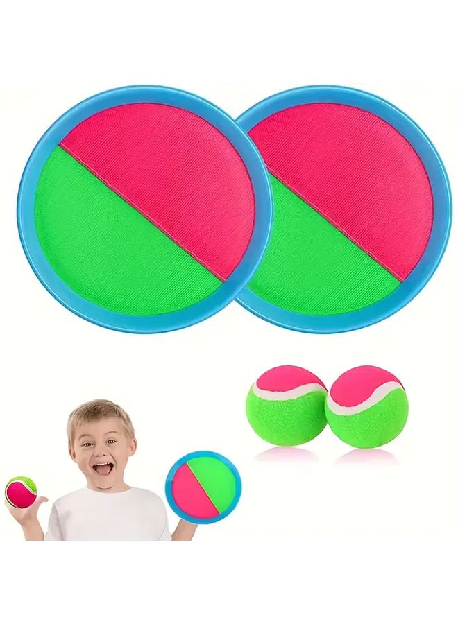 1 Set Goo Ball Kids Toy Outdoor Game Beach Set With 2 Paddles And Throwing Ball - Image 5