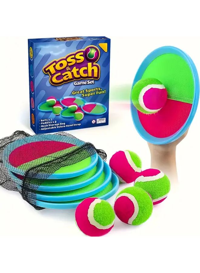 1 Set Goo Ball Kids Toy Outdoor Game Beach Set With 2 Paddles And Throwing Ball - Image 2