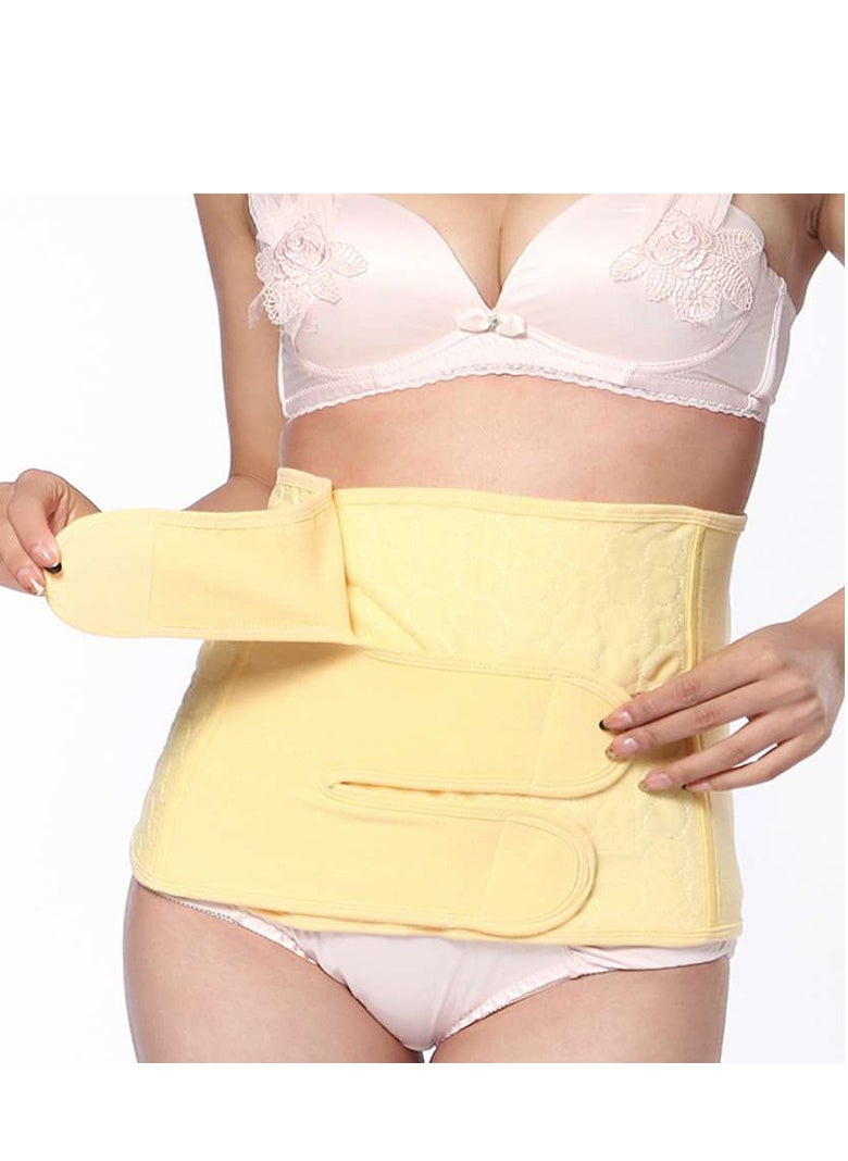 General Postpartum Abdominal Wrap, Abdominal Belt Support Recovery Waist Pelvic Belt Reformer Postpartum Shapewear, Elastic Adhesive/Cotton  - Image 1