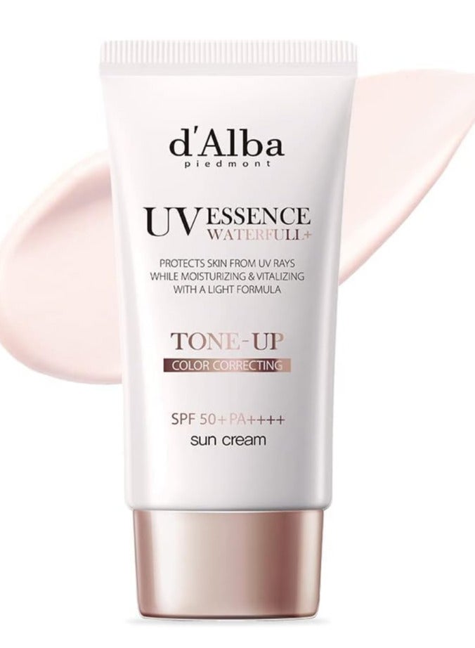 دالبا پيدمونت أبيض truffle المياه كامل تون حتى واقية من الشمس ، نقية مزيج نباتي مرطب وردي ، ضوء ساطع واقية من الشمس ، معتدل الاستخدام الآمن واقية من الشمس