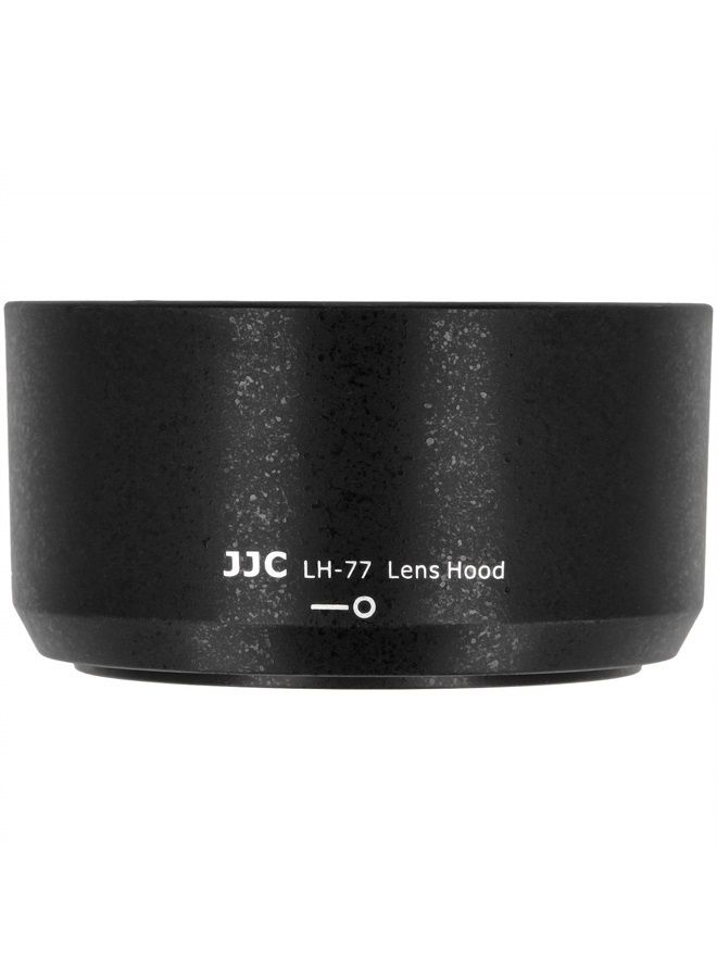 JJC LH-77 Dedicated Lens Hood for Nikon AF-P DX NIKKOR 70-300mm f/4.5-6.3G ED VR, Nikon AF-P DX NIKKOR 70-300mm f/4.5-6.3G ED Lens, Replaces Nikon HB-77 Lens Hood, Black - Image 2