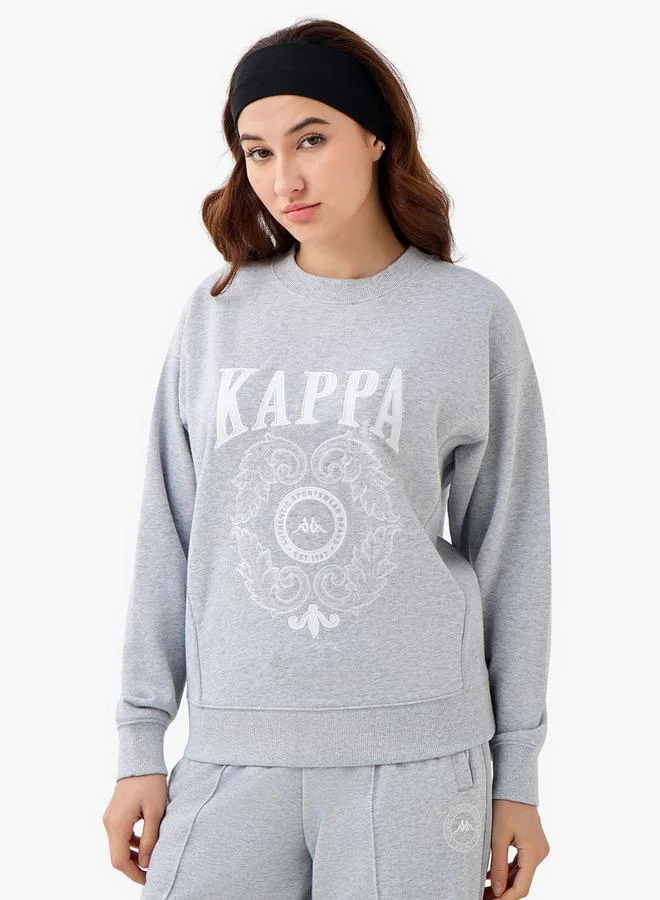 Kappa Kappa Women Logo Print Sweatshirt