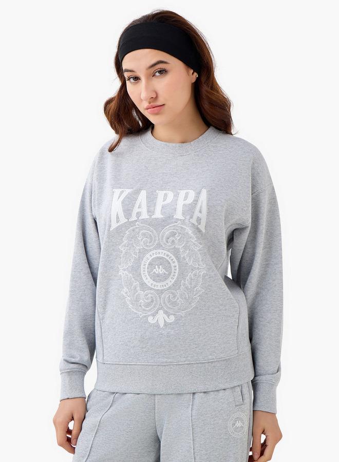 Kappa Women Logo Print Sweatshirt - Image 1