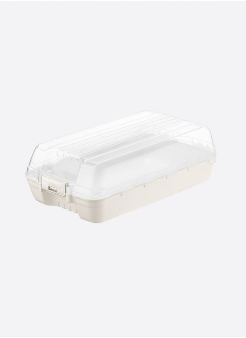 Dunia Lock & Fresh Square Party Butler - Versatile Dough, Bakery, and Cake Carrier - Airtight Lid - BPA-Free
