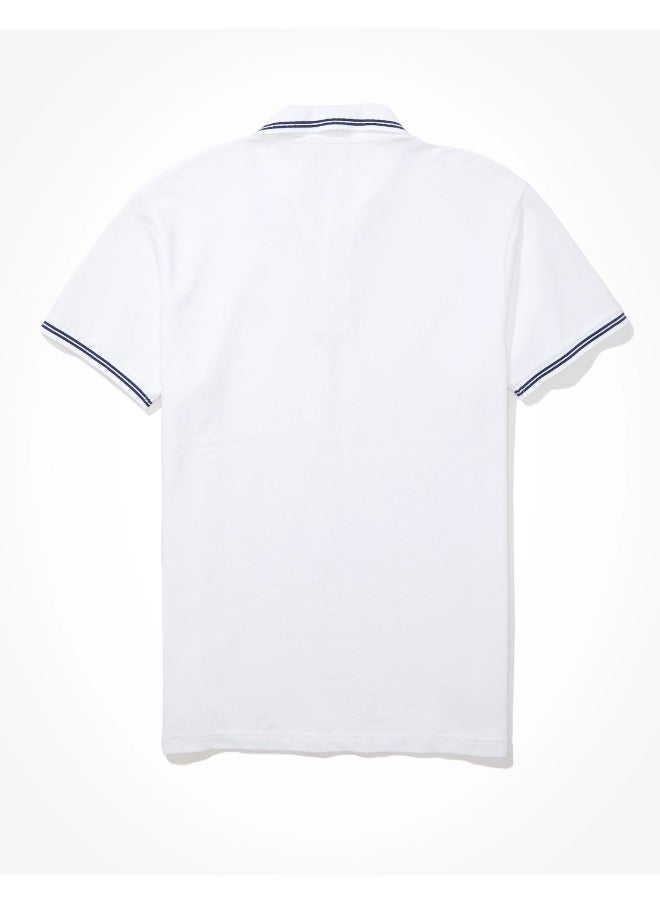 American Eagle - AE Pique Polo Shirt - Image 1