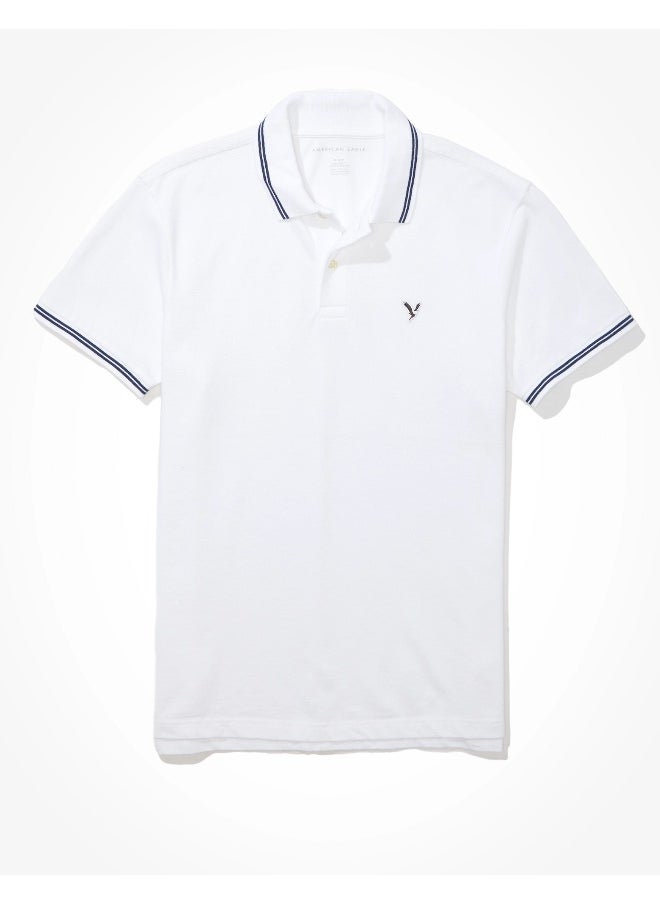 American Eagle - AE Pique Polo Shirt - Image 1