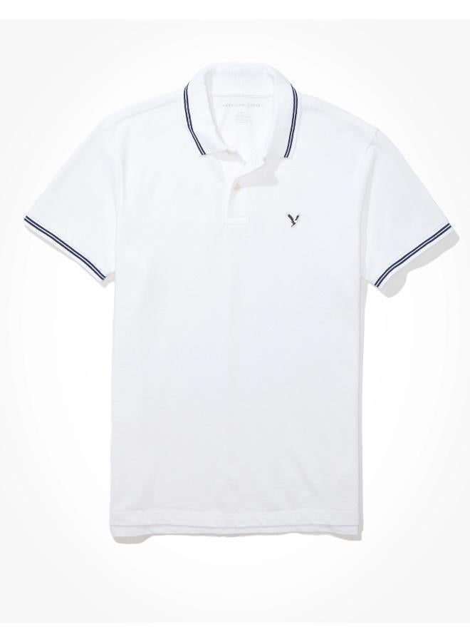 American Eagle AE Pique Polo Shirt - Image 3