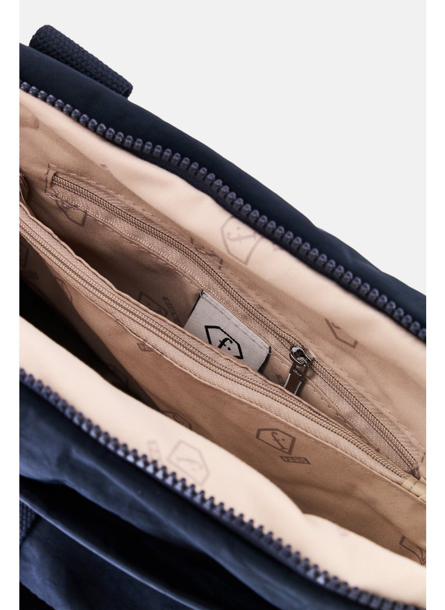 I Love Fashion Women Brand Logo Handbag, Navy  - Image 4