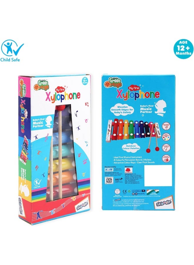 Skoodle My First Xylophone for Kids and Toddlers with Harmonica - Image 2