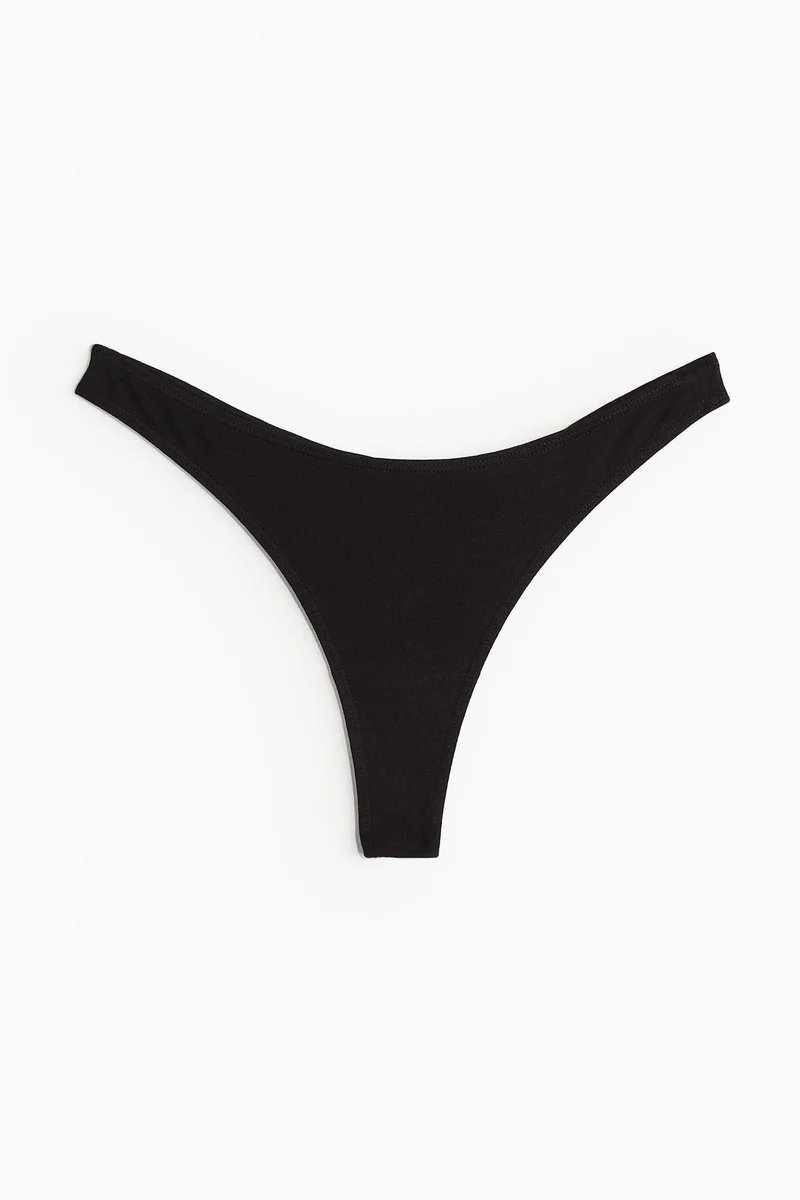 H&M 10-pack cotton thong briefs