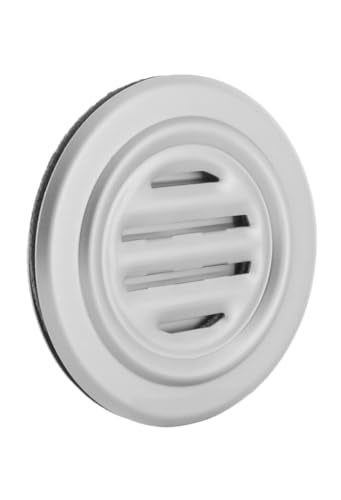 CRL Chrome Plated Brass 5-5/16" No-Draft Speak-Thru - 549 - Image 1