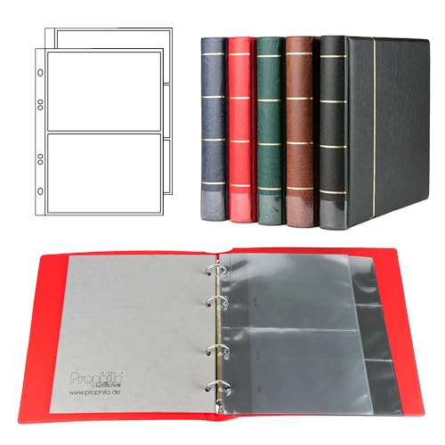 Prophila Collection Prophila banknotes Album with 20 Pockets for 50 banknotes - Image 1