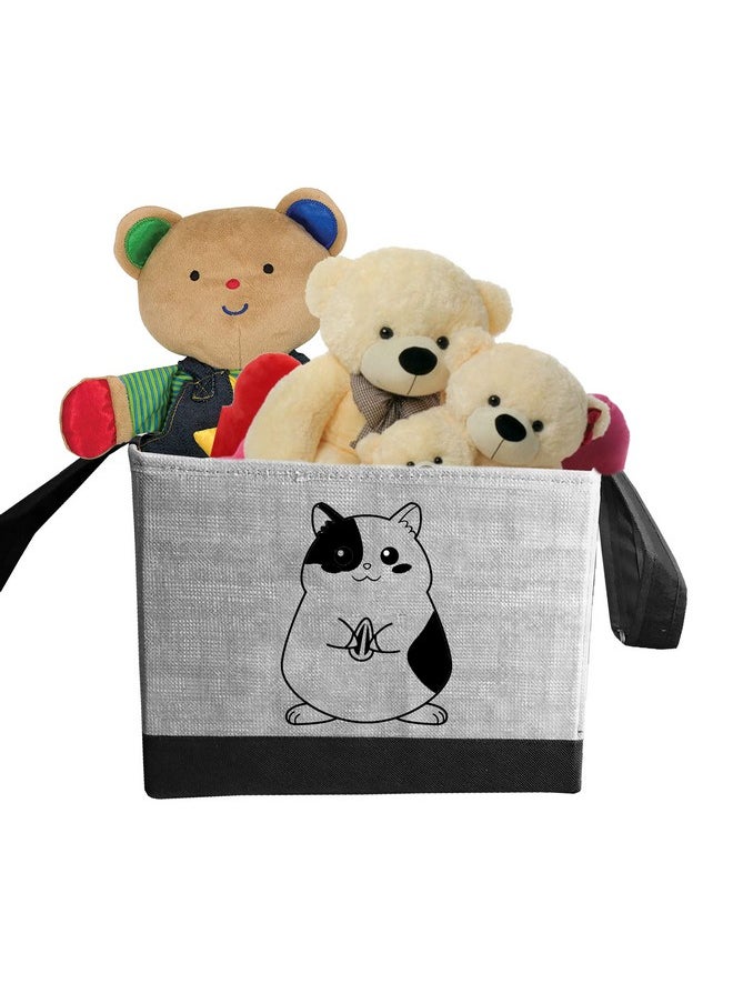 PrettyKrafts PrettyKrafts Toys storage Box, Storage organizer for kids, (Pack of 2) Jute Grey  - Image 4