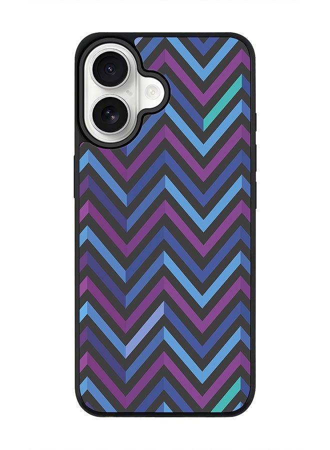 Stylizedd iPhone 17 Case, [Compatible with MagSafe] Slim Magnetic cover Phone Case iPhone 17 -Deep Chevron - Image 1