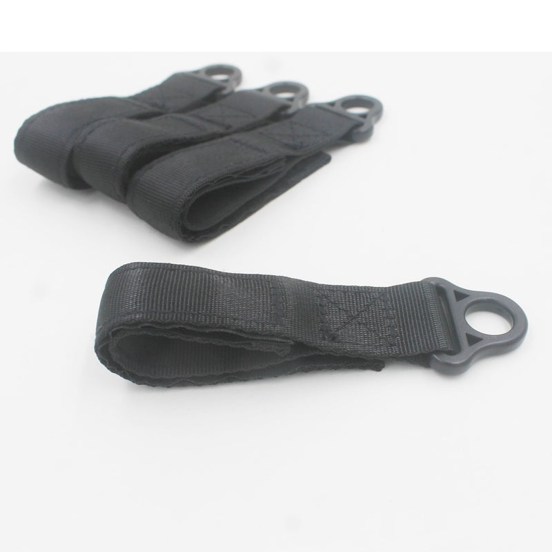 YYST Suspender Loop Attachment Heavy Duty Belt Loop Tool Belt Loop Tool Belt Accessories Suspender Loop Suspender Attachment Suspender Strap Belt Connectors - 4 Pack - Image 4