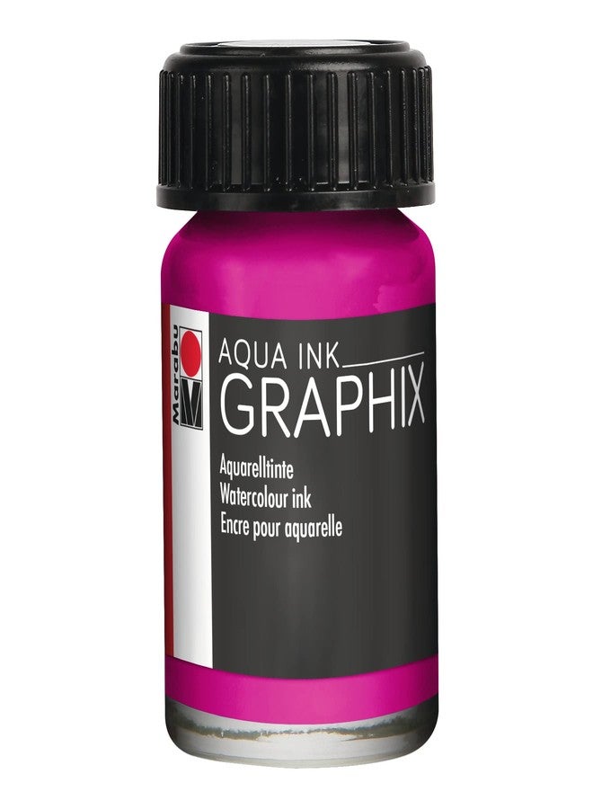 Marabu Aqua Ink 15ml-Magenta - Image 1