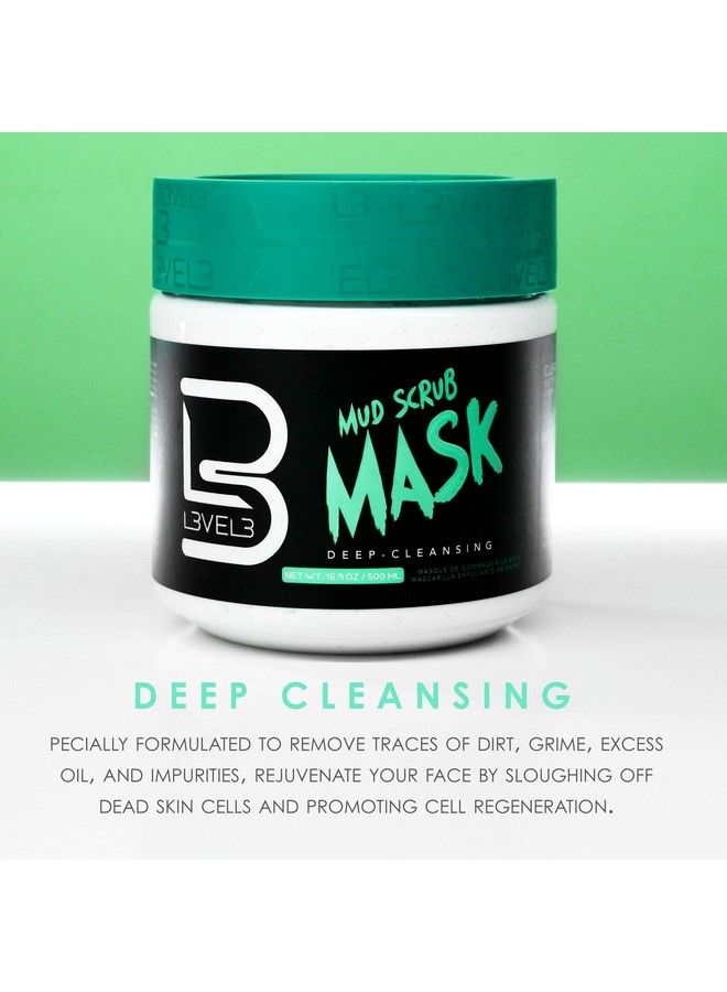 L3 Level 3 Mud Facial Scrub Reduces Acne Gentle And Effective Exfoliation Reduces Clogged Pores - Image 5