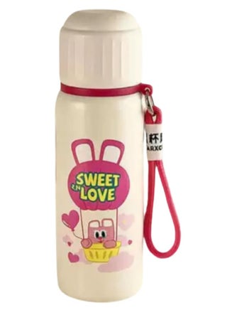 550ml Cartoon Design Kids Water Bottle, Stainless Steel Vacuum Insulated Cup, Portable Leakproof Spill-Proof, Keep Drinks Hot and Cold, for Students and Travel (Beige) - pzsku/Z7F22EC8FBBC5AB5E1CEAZ/45/_/1737622206/f8a8a55b-f95a-4206-850f-e751dd11b489