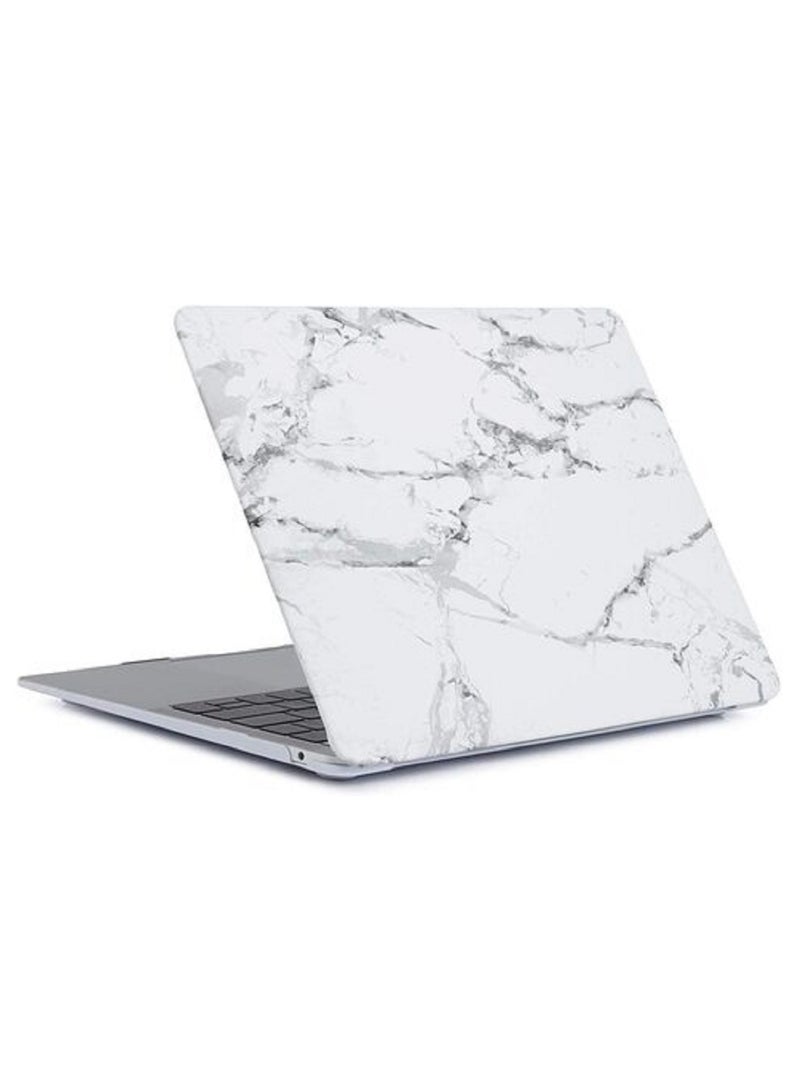 Hard Shell Case and Screen Protector Compatible with MacBook Pro 16-Inch Model: A2141 (MVVJ2xx/A, MVVK2xx/A, MVVL2xx/A, MVVM2xx/A) Retina Display with Touch Bar Touch ID, White Marble - Image 4