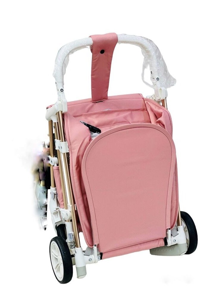 Generic Compact and Stylish Aluminum Alloy Baby Stroller Lightweight Folding Umbrella Cart for Children on the Go  - Image 2