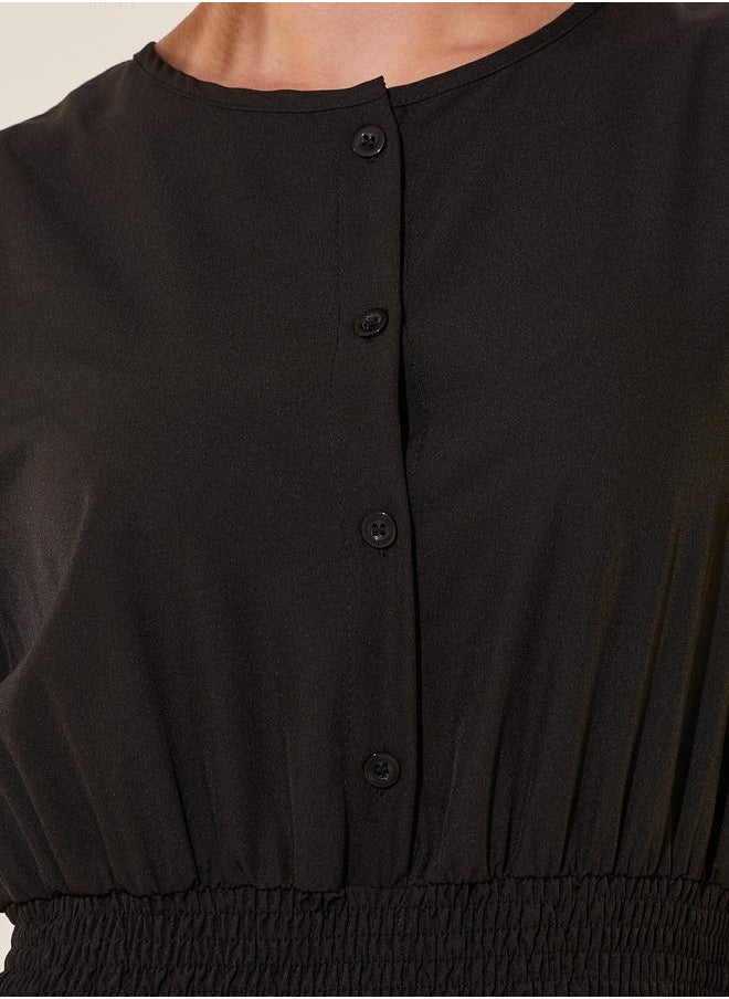 Take Two Tiered Black Dress  - Image 4
