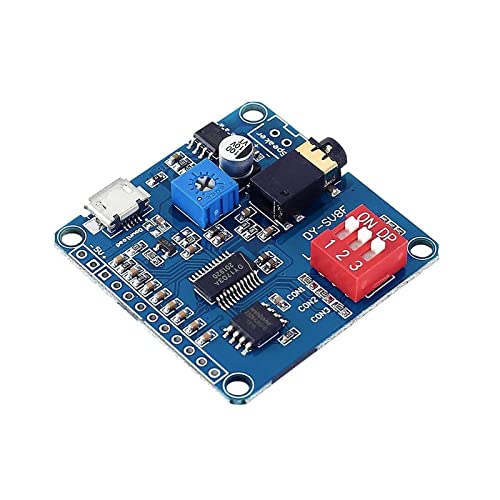 DEVMO Voice Playback Module Music Player Voice prompts Voice Broadcast Device MP3 Trigger Amplifier Class D 5W 64MBit Flash Compatible with Ar-duino - Image 5