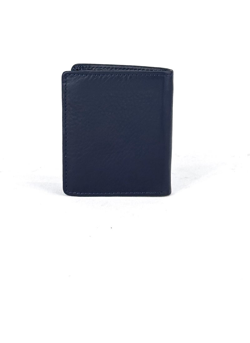 Louisiana Polo Leather Men's Wallet Navy Blue 1783  - Image 2