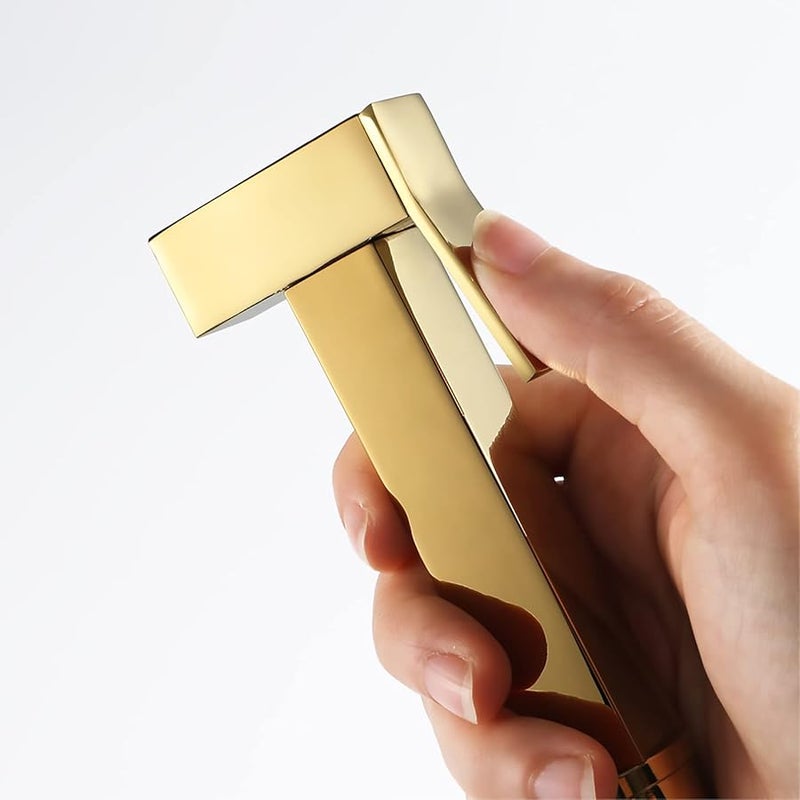 Gold Handheld Bidet Sprayer High Pressure Toilet and Cloth Diaper Cleaner for Pets Shower - Image 4
