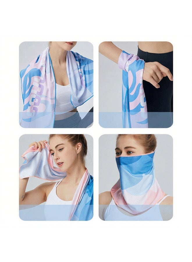 HOMESTAR Premium Microfiber Sport Towel, Quick Dry Towel for Gym, Fitness, Swimming, Running, Outdoor, Yoga, High Absorbency and Soft Skin-Friendly Sports towels - Image 3