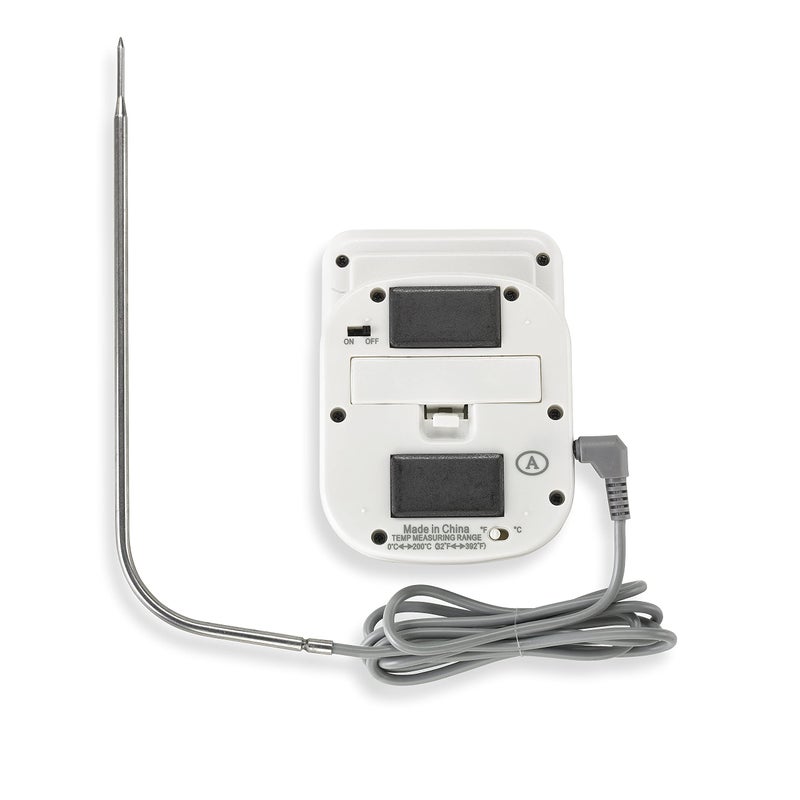 Polder Digital In-Oven Thermometer/Timer, White - Image 4