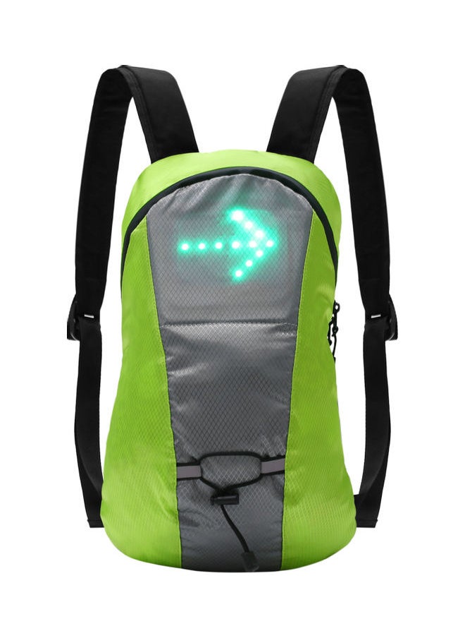 NIBEMINENT - Wireless Direction Indicator USB Rechargeable LED Turn Signal Backpack Attached Light 40 x 5 25cm - Image 1