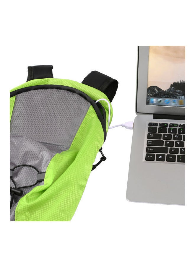 NIBEMINENT - Wireless Direction Indicator USB Rechargeable LED Turn Signal Backpack Attached Light 40 x 5 25cm - Image 1
