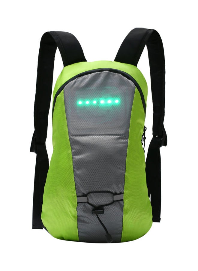 NIBEMINENT - Wireless Direction Indicator USB Rechargeable LED Turn Signal Backpack Attached Light 40 x 5 25cm - Image 1