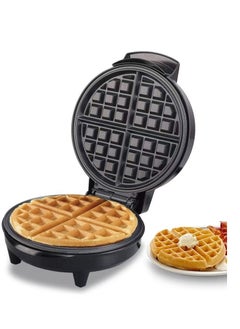 Electric Waffle Maker, Non-stick and Removable plates, 1000W, Silver
