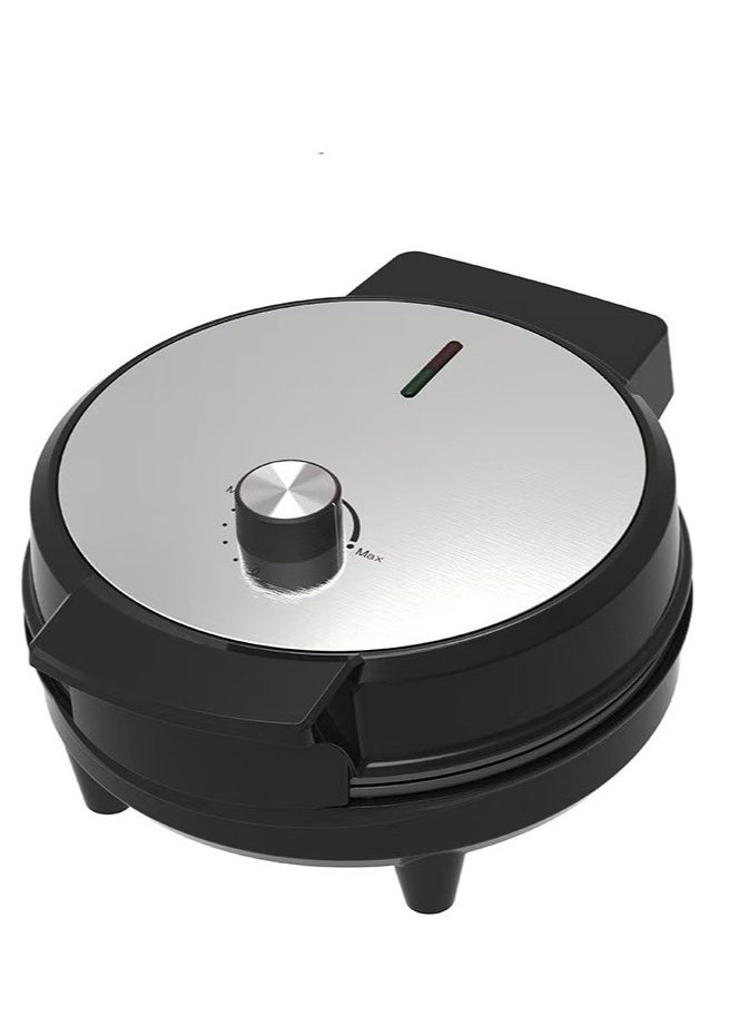 sokany - Electric Waffle Maker, Non-stick and Removable plates, 1000W, Silver - Image 1