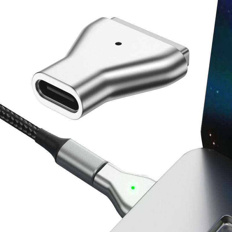 BEYEE USB C to Magnetic Adapter, Type-C to Magnetic 2 T-Head PD 100W Power Fast Charging Converter Compatible with 2013-2015 MacBook Air Pro 11 inch & 13 inch - Image 4