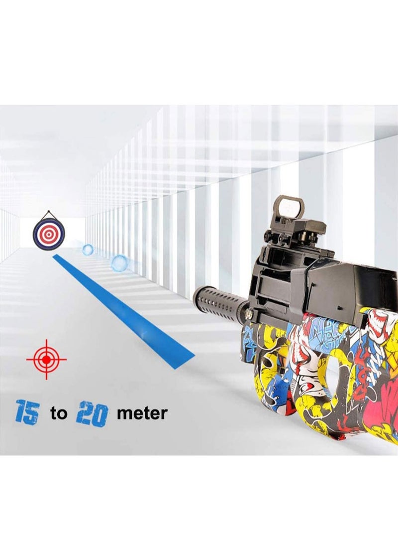 general Electric Gel Ball Blaster P90 Gel Blaster Gun Toy with 20000 Water Beads for Outdoor Activities Full Auto Splatter Ball Blasters  - Image 3