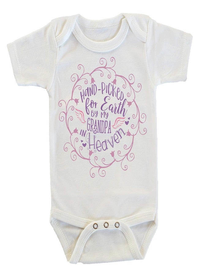 Witty and Bitty Handpicked By My Grandpa in Heaven Onesie/Bodysuit (0-3 months)