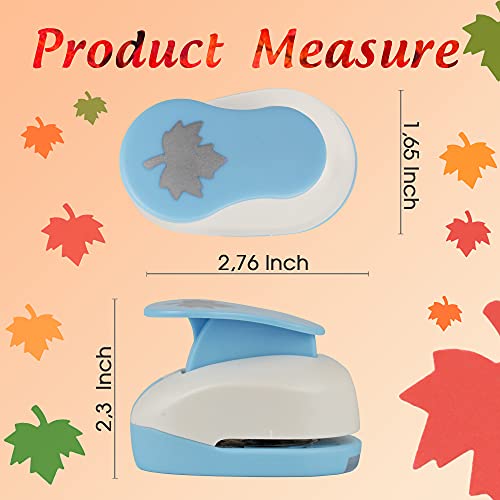 Ecohu Maple Leaf Punch Cutter 1inch, Paper Punches, Craft Lever Punch Handmade, Leaves Shape for Paper Crafting, Scrapbooking, Cards Decoration, DIY Arts. (Maple Leaf) - Image 3